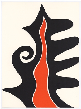 Alexander Calder original lithograph, 1973