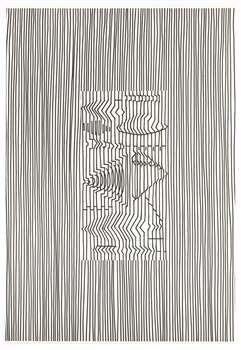 Victor Vasarely serigraph 1961