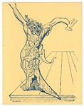 Max Ernst "Elektra" original lithograph, 1939 first edition