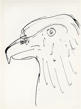 Pablo Picasso lithograph "Tete d'aigle"
