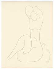 Henri Matisse etching 1933 Poesies de Mallarme