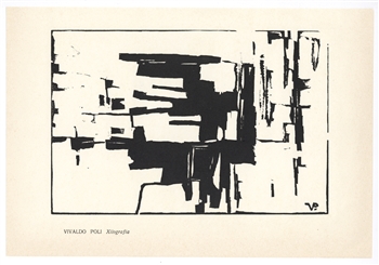 Vivaldo Poli original xylograph | Arte Concreta