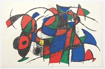 Miro Lithograph  1975