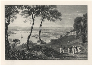 J. M. W. Turner Devonport engraving