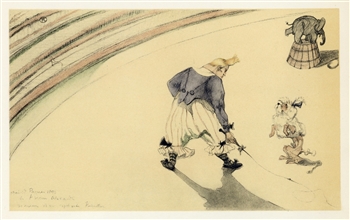 Toulouse-Lautrec  lithograph Circus Cirque