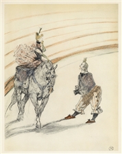 Toulouse-Lautrec  lithograph Circus Cirque