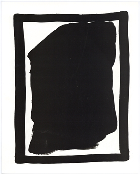 Sol LeWitt lithograph Black Gouaches