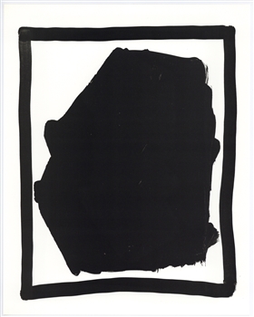 Sol LeWitt lithograph Black Gouaches