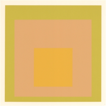 Josef Albers silkscreen Albers Homage to the Square