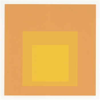 Josef Albers silkscreen, Albers Homage to the Square