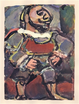 Georges Rouault lithograph "Mangetout"