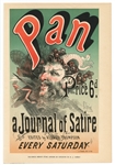 Jules Cheret lithograph "Pan"