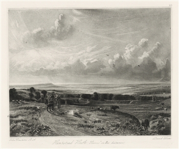 Sir John Constable / David Lucas mezzotint