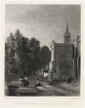 Sir John Constable / David Lucas mezzotint