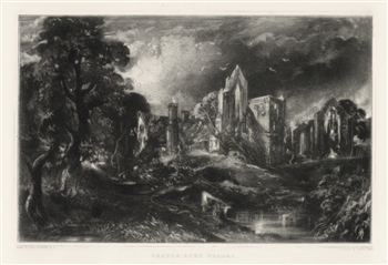 Sir John Constable / David Lucas mezzotint