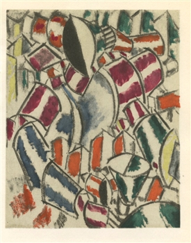 Fernand Leger color pochoir