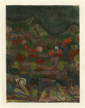Paul Klee pochoir printed by Jacomet