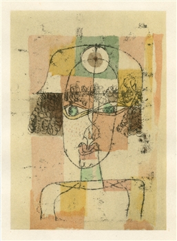 Paul Klee pochoir printed by Jacomet