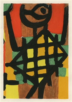 Paul Klee pochoir printed by Jacomet