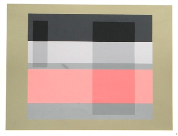 Josef Albers silkscreen | Interaction of Color, 1963