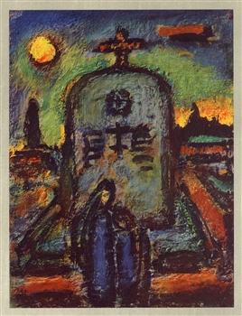 Georges Rouault lithograph for Stella Vespertina