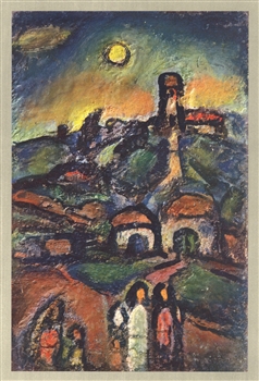 Georges Rouault lithograph for Stella Vespertina