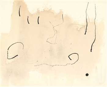 Joan Miro lithograph "Trace sur l'eau" 1963