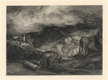 Samuel Palmer "Morning" from the Shorter Poems of John Milton