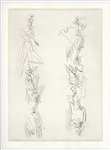 Henry Moore original etching for Paroles Peintes