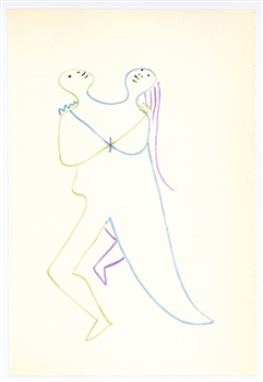 Jean Cocteau original lithograph