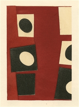 Jean Arp pochoir Berggruen 1955