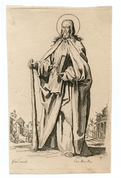 Jacques Callot "St James the Lessor" etching