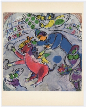 Marc Chagall "Circus" 1968