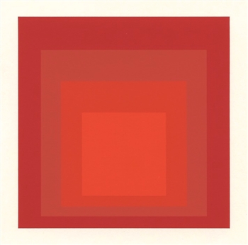 Josef Albers silkscreen "Homage to the Square"