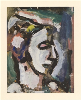 Georges Rouault pochoir Visages