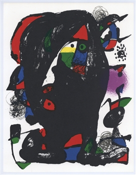 Joan Miro Original Lithograph IV 1981