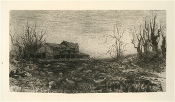 Stephen Parrish November original etching