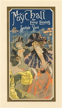 French lithograph poster