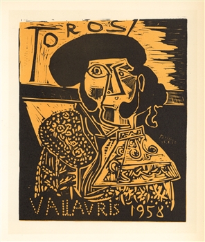 Pablo Picasso lithograph poster Mourlot Vallauris