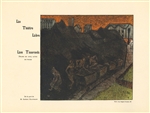 Henry-Gabriel Ibels lithograph poster "Le theatre Libre les Tisserands"