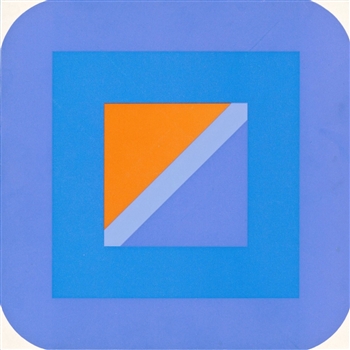 Georg Karl Pfahler silkscreen "Metro Blau"