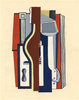 Fernand Leger 1928 pochoir Teriade Cahiers d'art