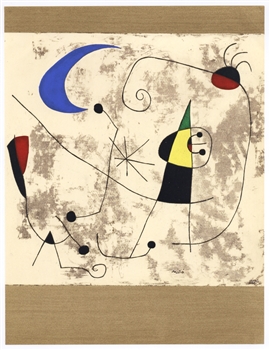 Joan Miro pochoir for XXe Siecle