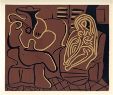 Pablo Picasso linocut 1962