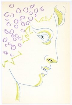 Jean Cocteau original lithograph