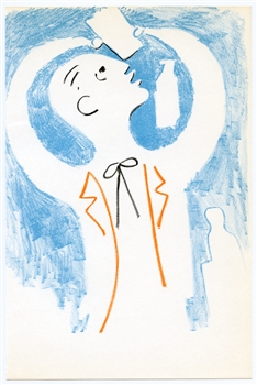 Jean Cocteau original lithograph