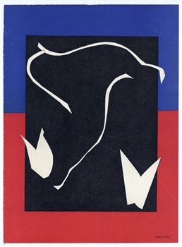 Henri Matisse lithograph for Verve, 1937