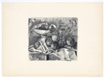 Maurice Denis original lithograph "Nature morte" 1914