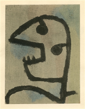 Paul Klee pochoir printed by Jacomet