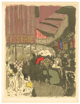 Edouard Vuillard lithograph "La Patisserie"